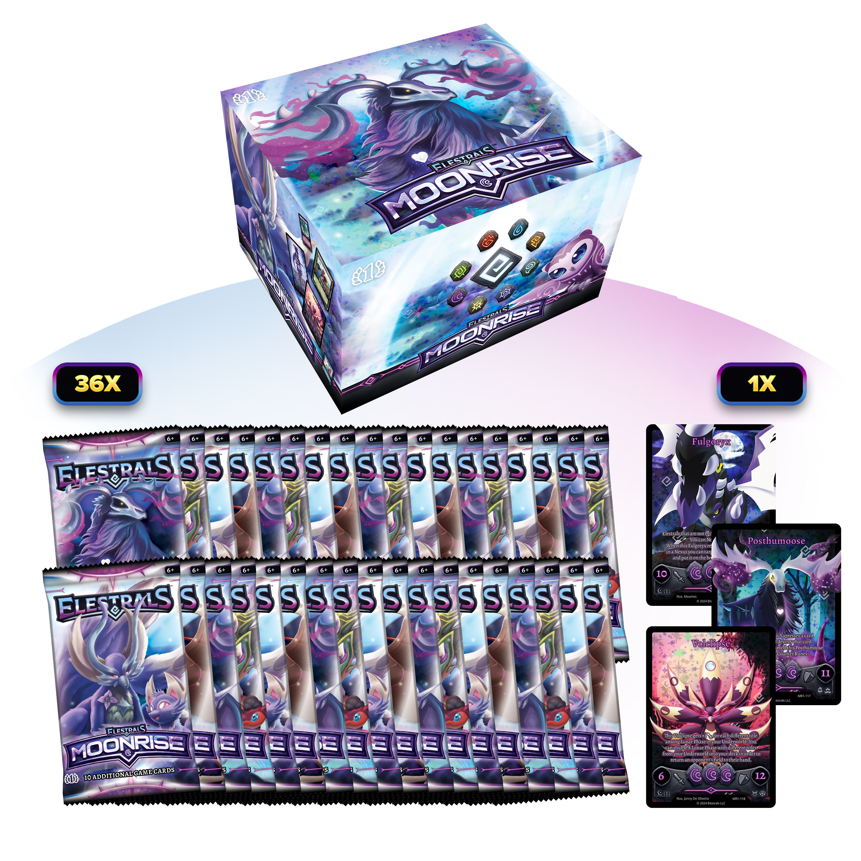 Moonrise Booster Box with 36 Packs