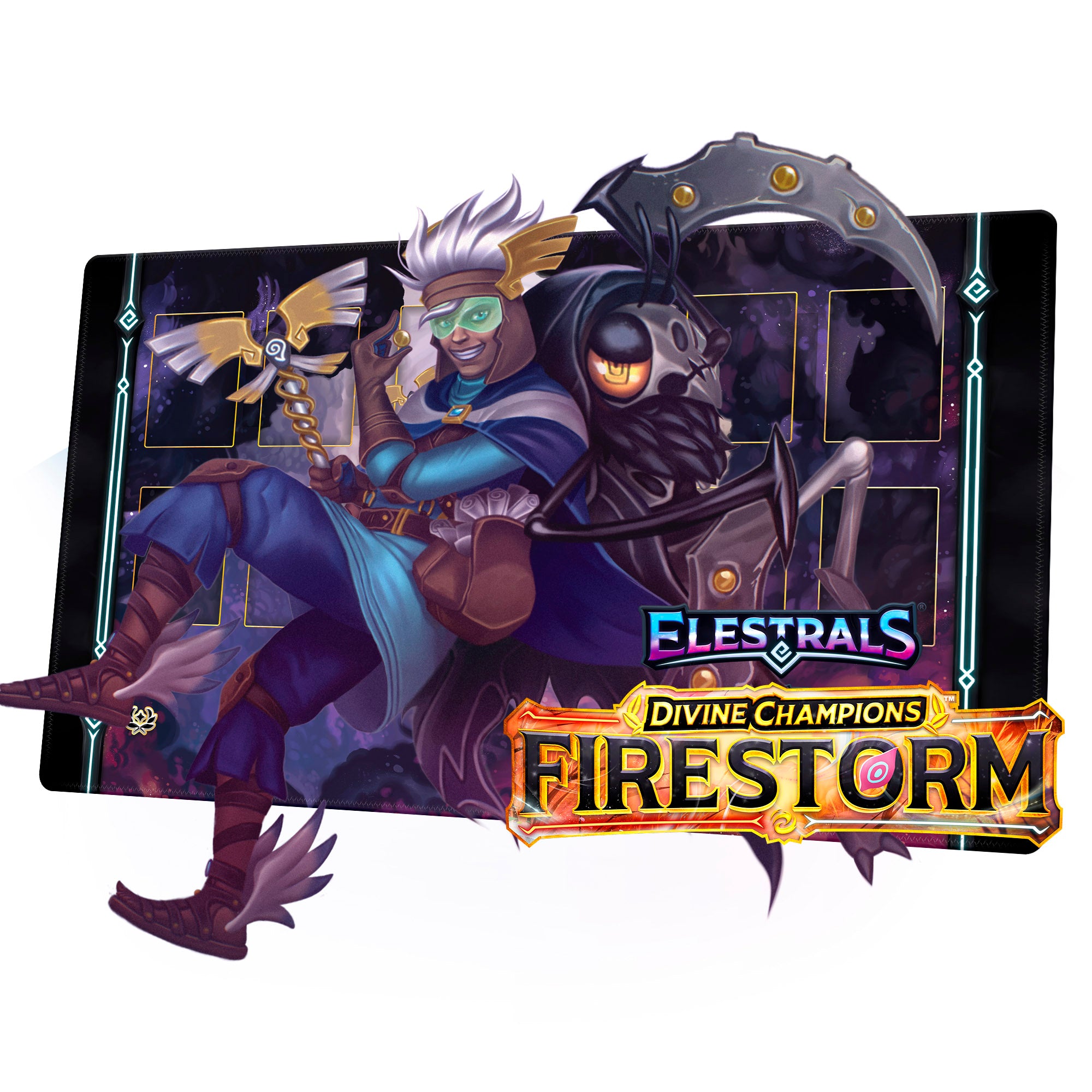 Firestorm Carryoff Champion of Hermes Playmat (Preorder)