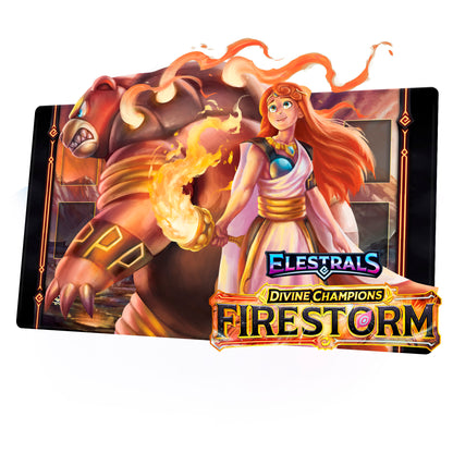 Firestorm Majursa Champion of Hestia Playmat (Preorder)