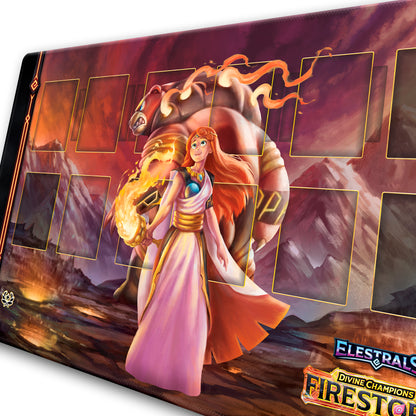 Firestorm Majursa Champion of Hestia Playmat (Preorder)