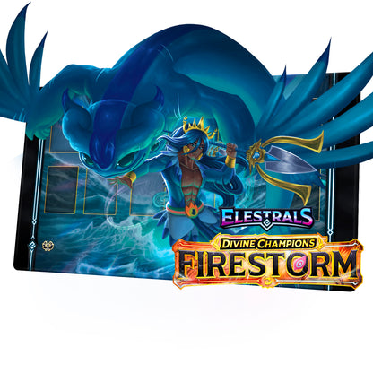 Firestorm Majesea Champion of Poseidon Playmat (Preorder)