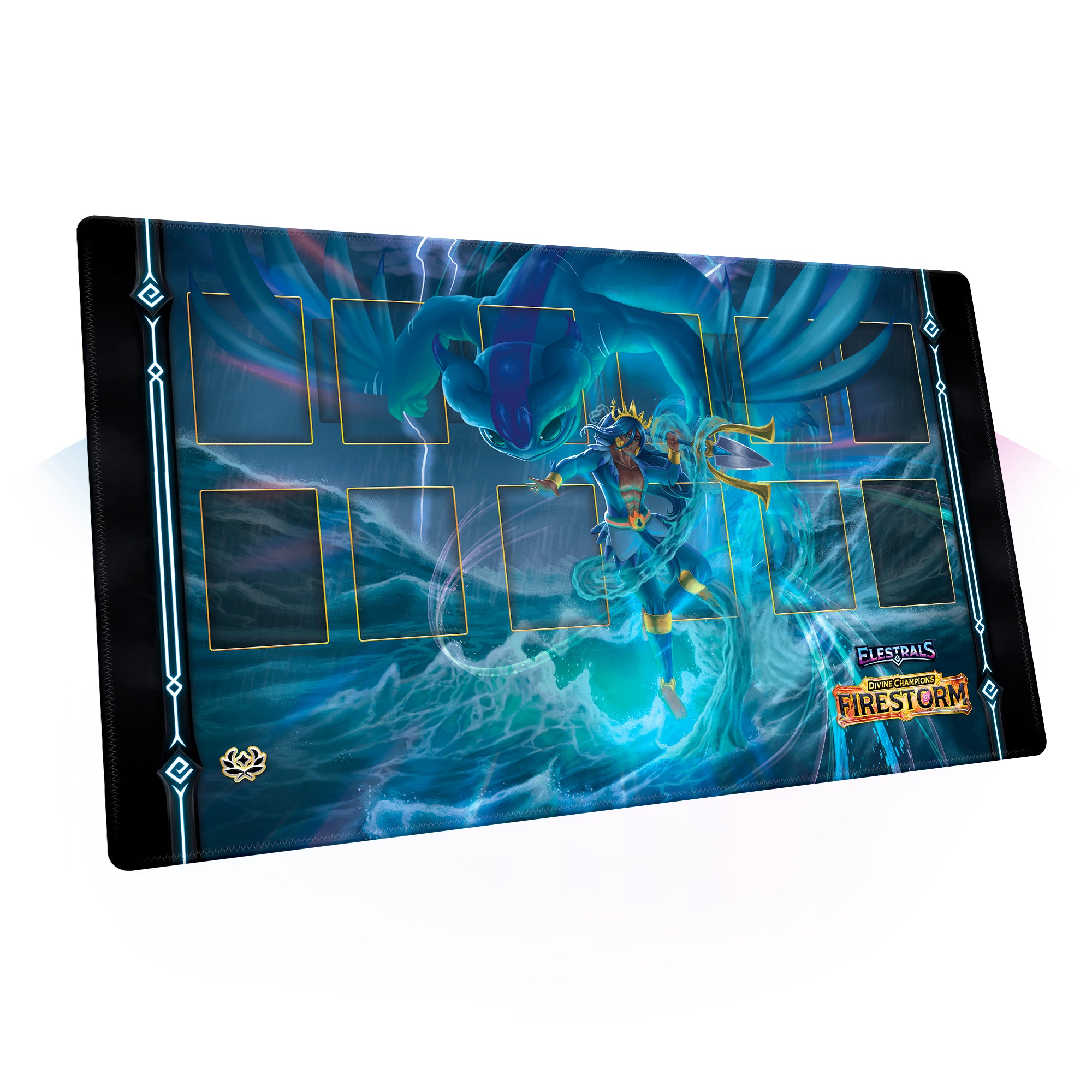 Firestorm Majesea Champion of Poseidon Playmat (Preorder)