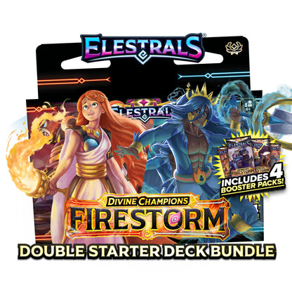 Firestorm Hestia vs. Poseidon Double Starter Deck Bundle with 4 Packs (Preorder)