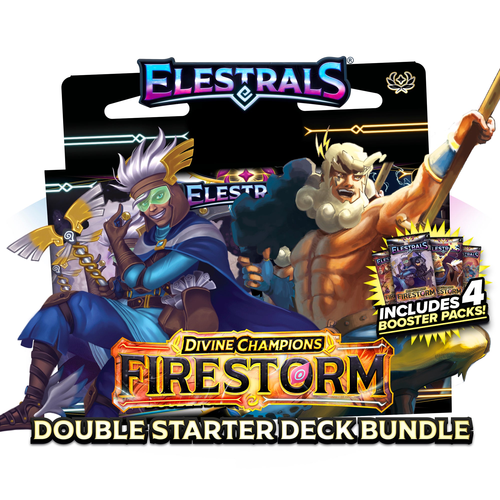 Firestorm Hermes vs. Zeus Double Starter Deck Bundle with 4 Packs (Preorder)