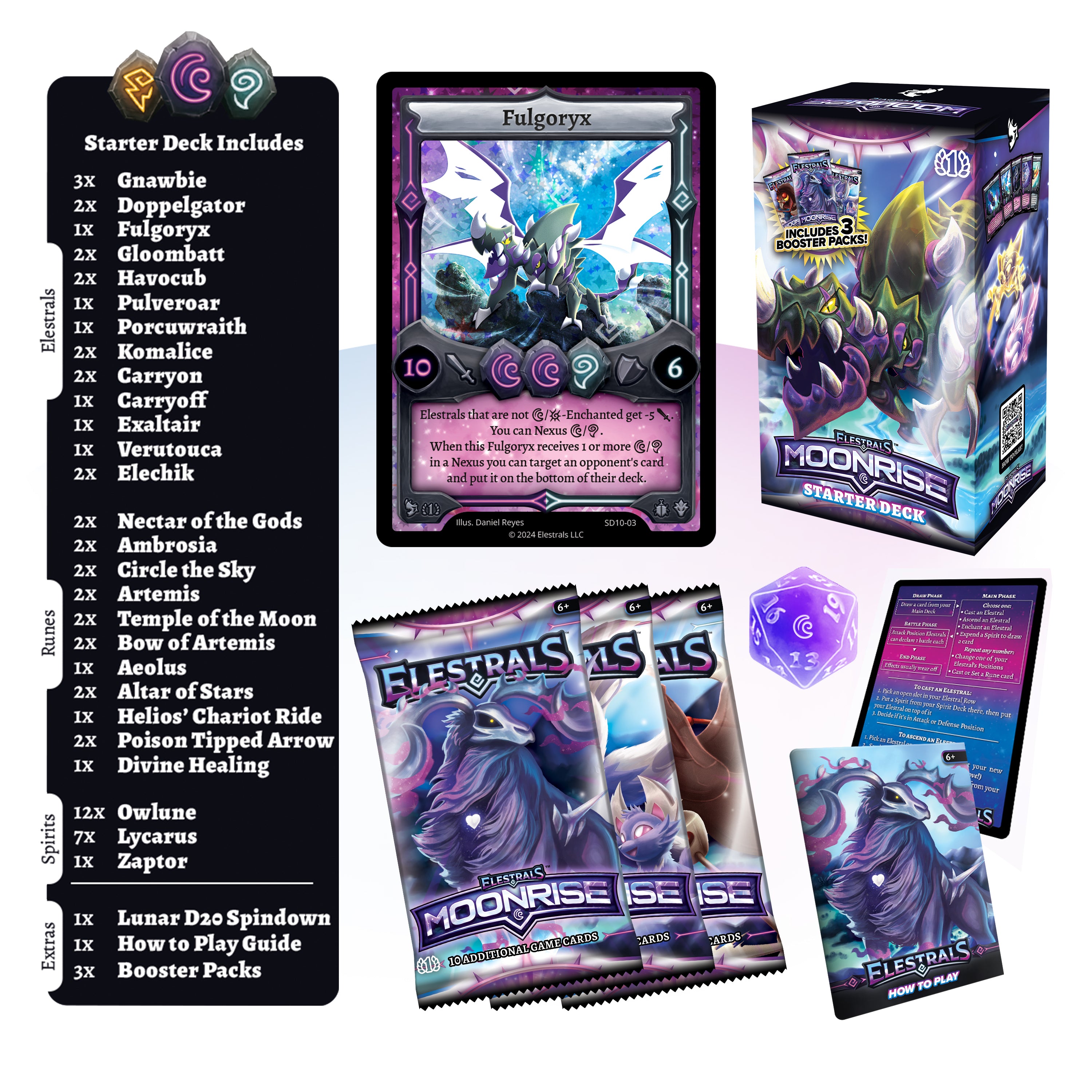 Moonrise Fulgoryx Starter Deck with 3 Packs