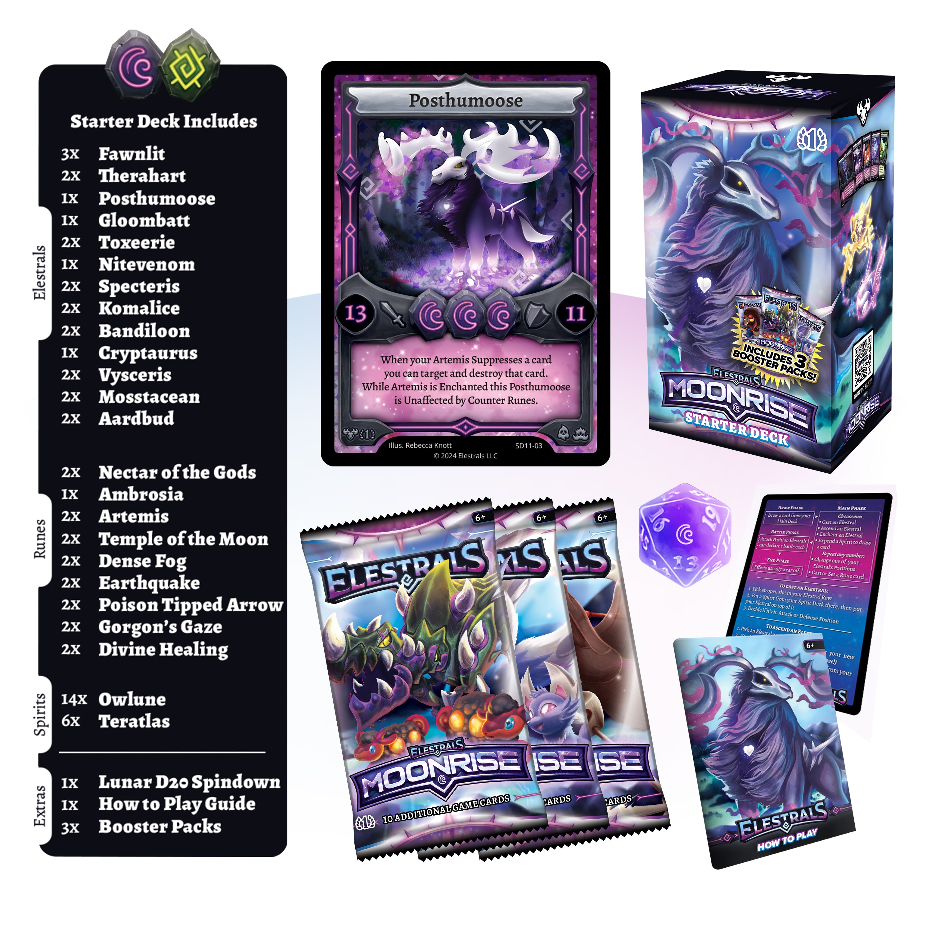 Moonrise Posthumoose Starter Deck with 3 Packs