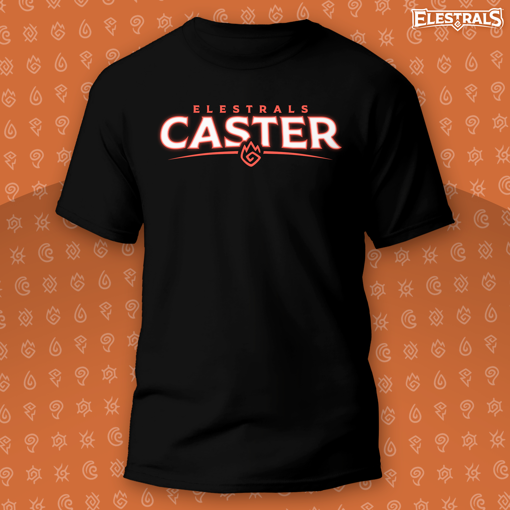 Elestrals Caster Fire Graphic T-Shirt - Adult