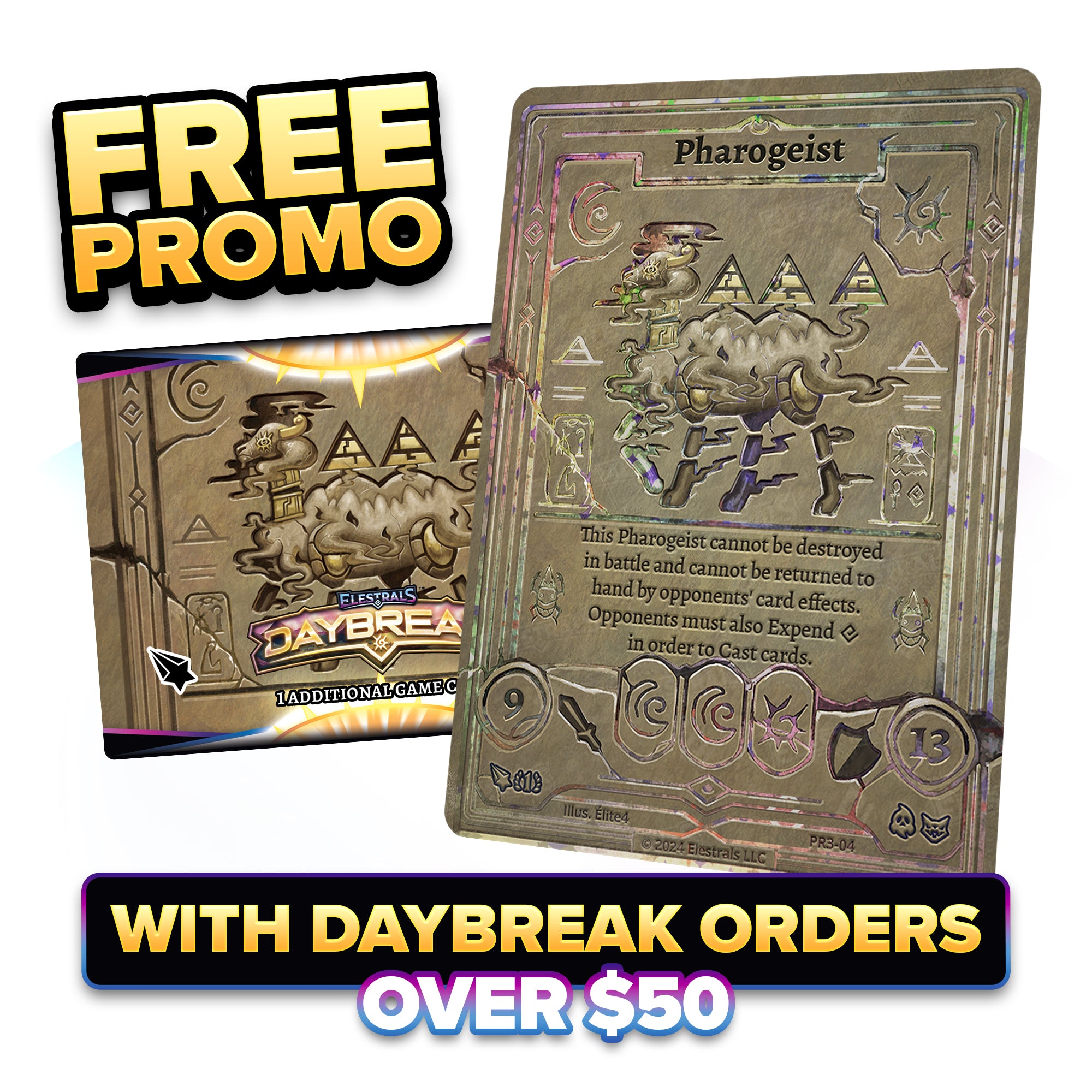 Daybreak Pharogeist Starter Deck with 3 Packs