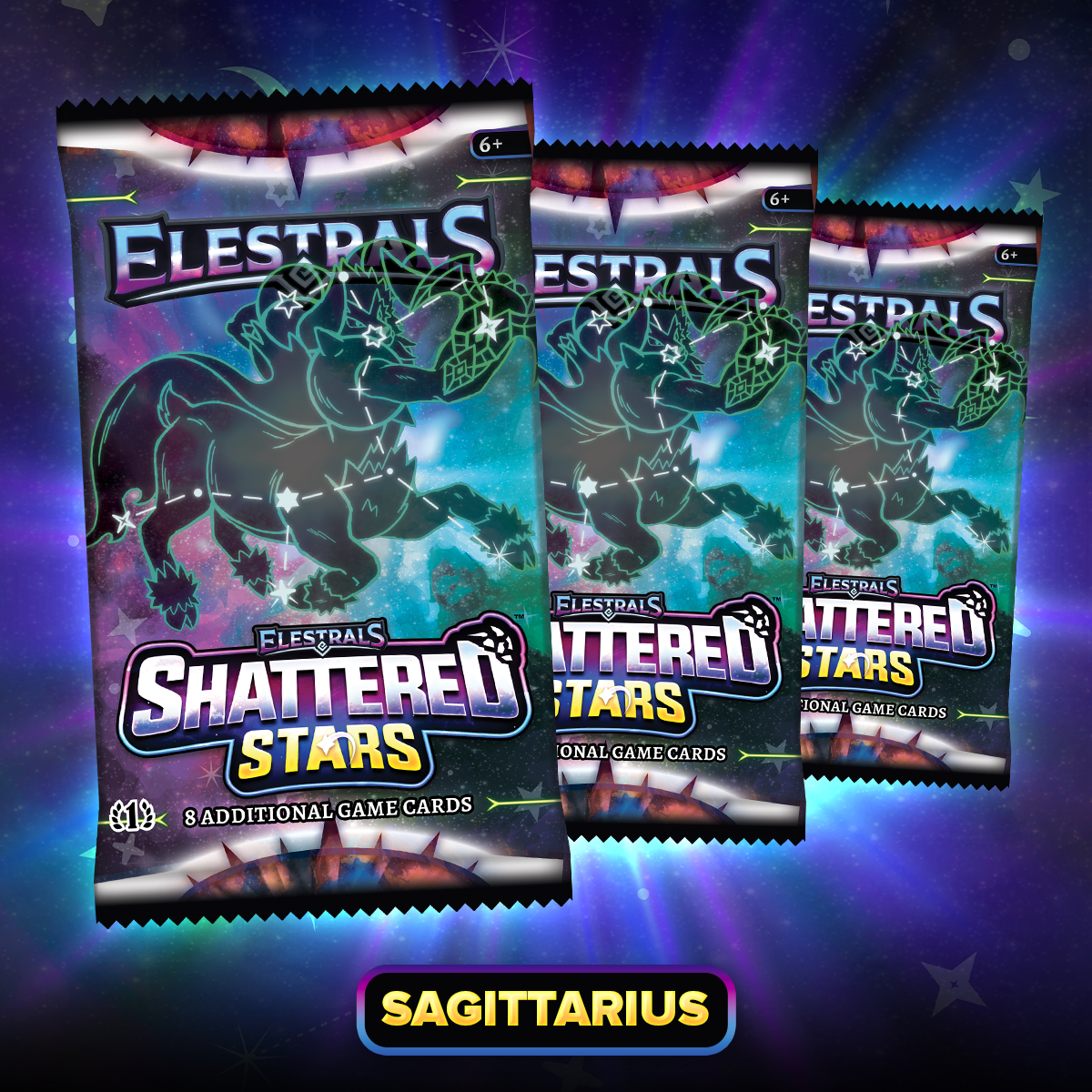 Shattered Stars Sagittarius Earth Bundle (3 Packs)