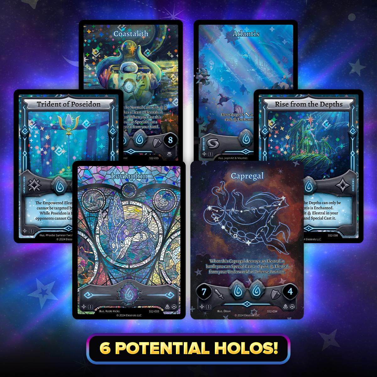 Shattered Stars Capricorn Water Bundle (3 Packs)