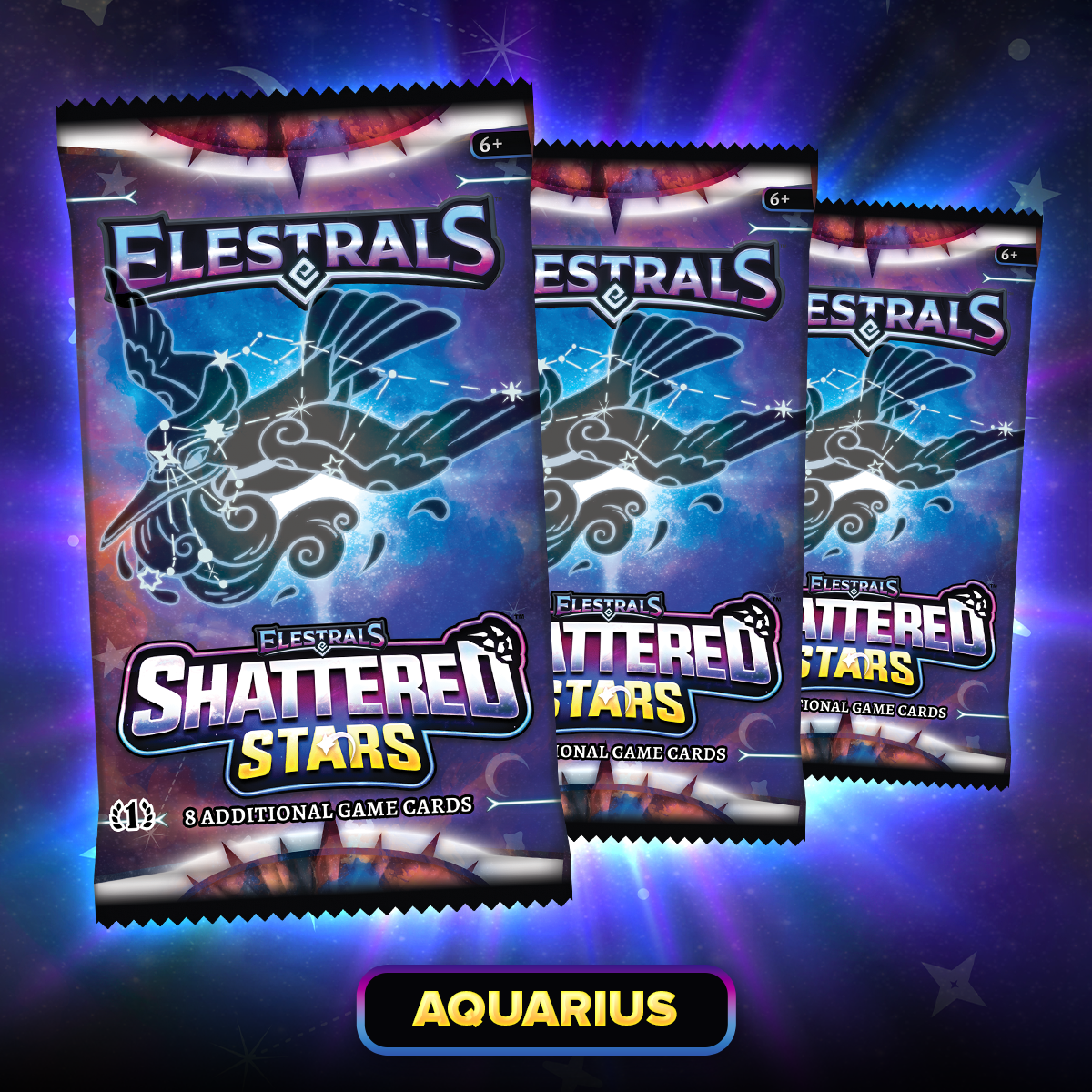 Shattered Stars Aquarius Wind Bundle (3 Packs)